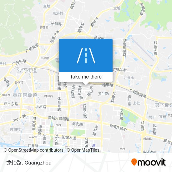 龙怡路 map