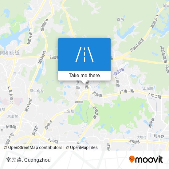 富民路 map