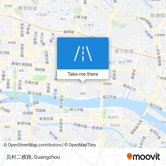 员村二横路 map