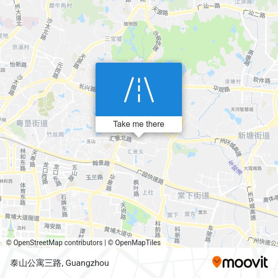 泰山公寓三路 map
