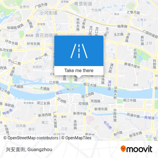 兴安直街 map