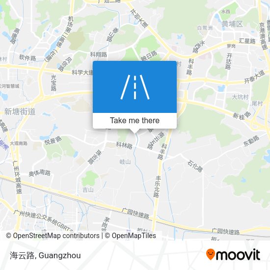 海云路 map