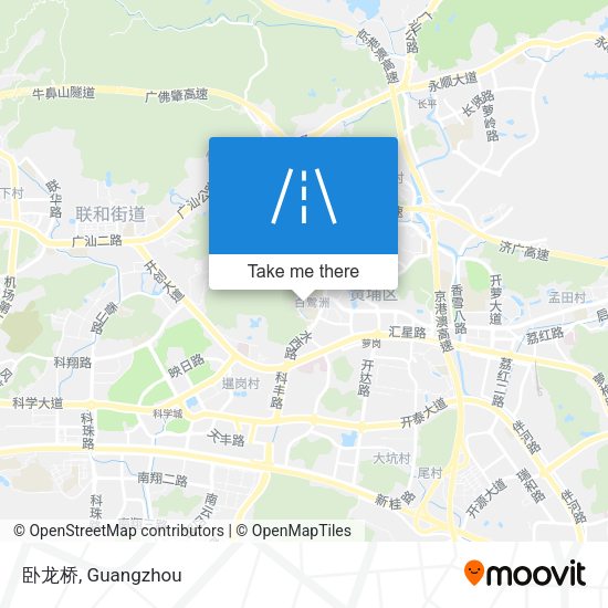 卧龙桥 map