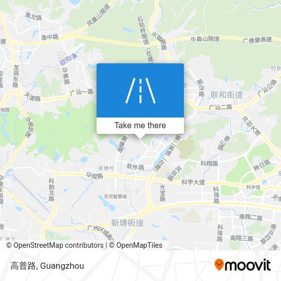 高普路 map
