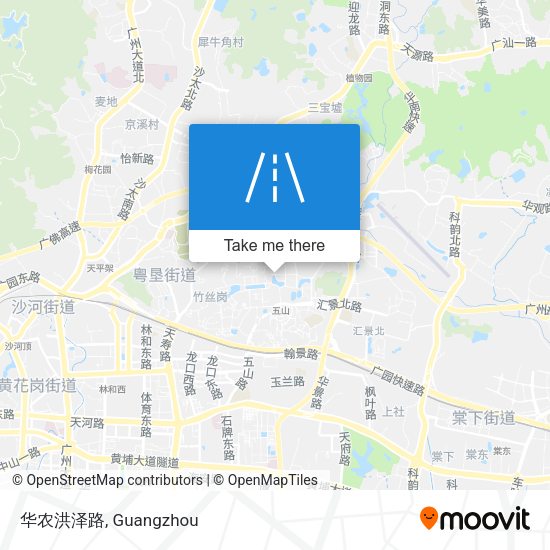 华农洪泽路 map