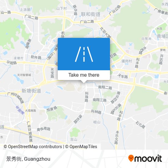 景秀街 map