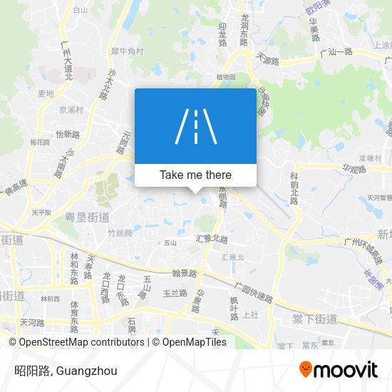 昭阳路 map