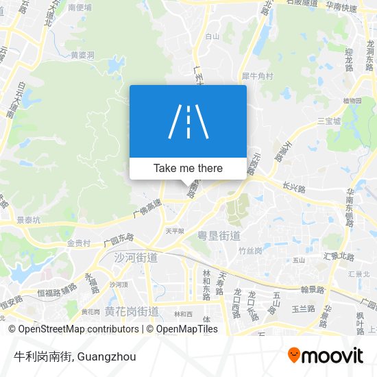 牛利岗南街 map