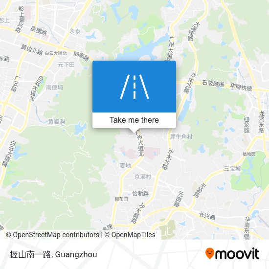 握山南一路 map