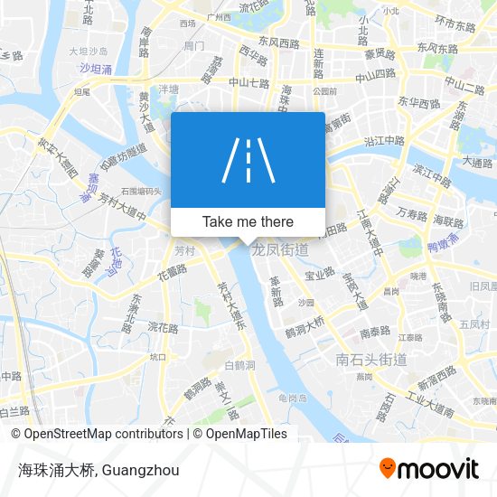 海珠涌大桥 map