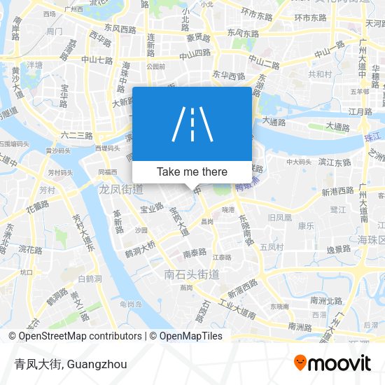 青凤大街 map