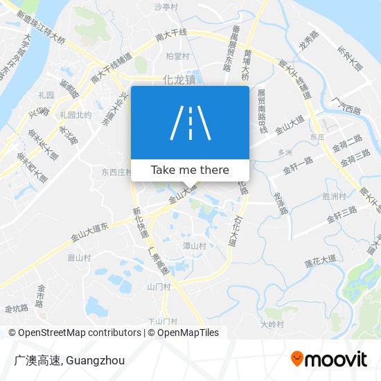 广澳高速 map