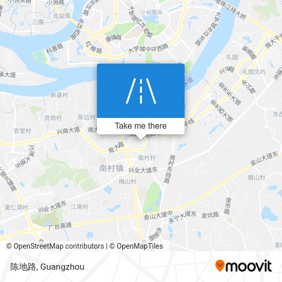 陈地路 map