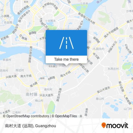 南村大道 (远期) map