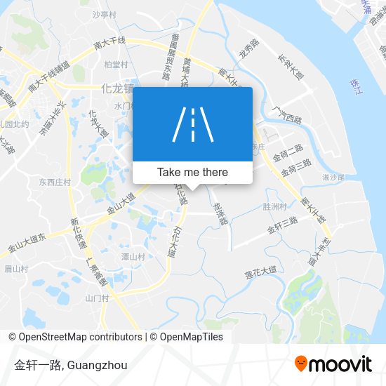 金轩一路 map