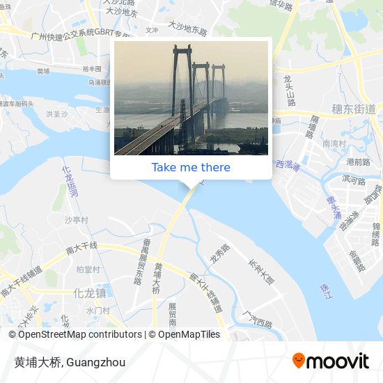 黄埔大桥 map
