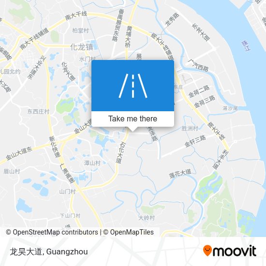 龙昊大道 map