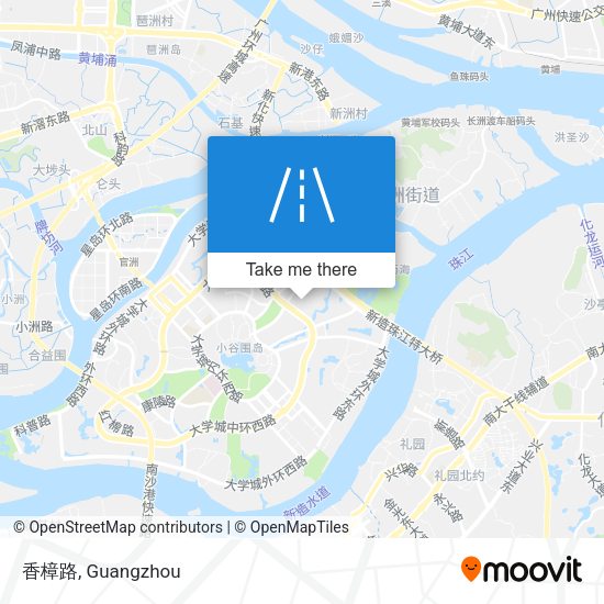 香樟路 map