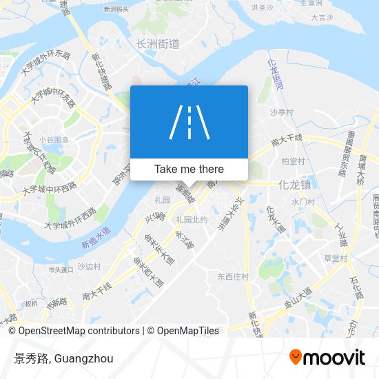 景秀路 map