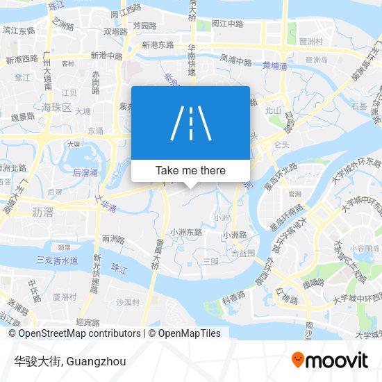 华骏大街 map