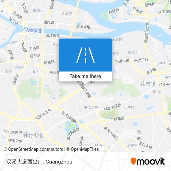 汉溪大道西出口 map