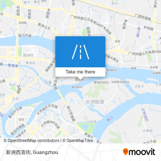 新洲西直街 map