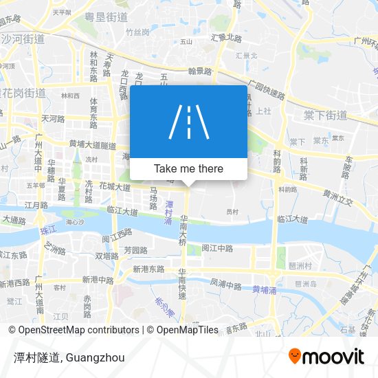 潭村隧道 map