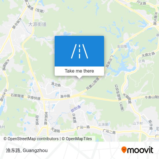 渔东路 map