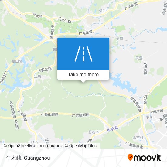 牛木线 map