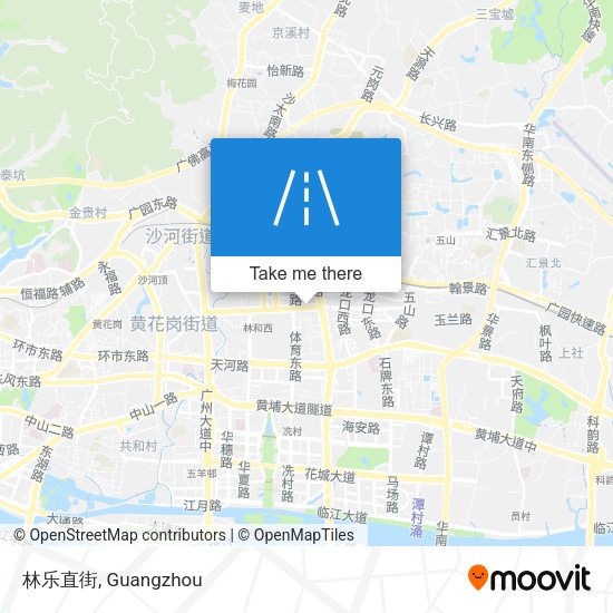 林乐直街 map