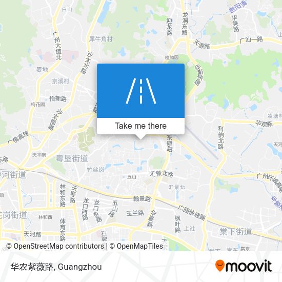 华农紫薇路 map