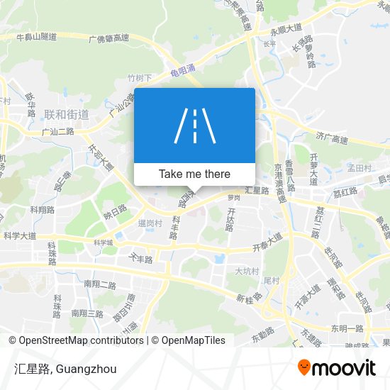 汇星路 map