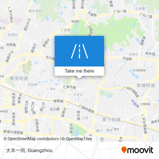 大丰一街 map