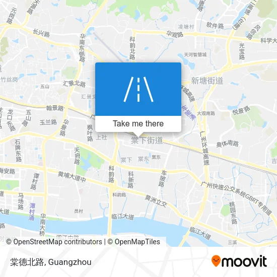 棠德北路 map