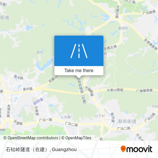 石钴岭隧道（在建） map
