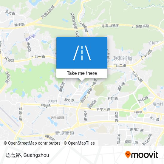 恩蕴路 map
