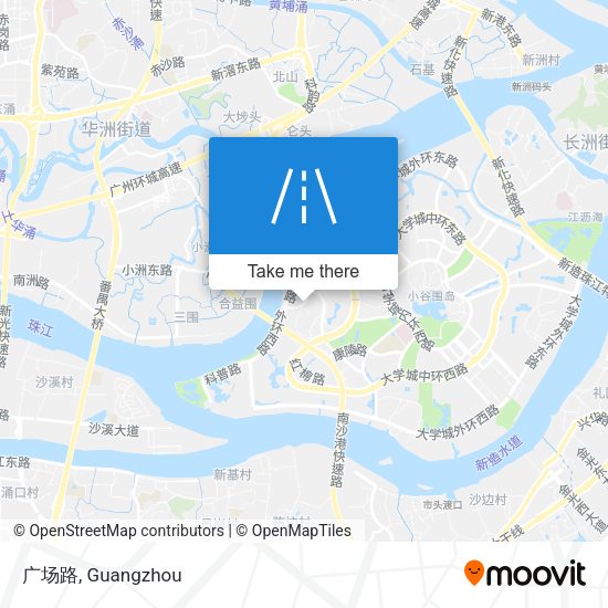 广场路 map