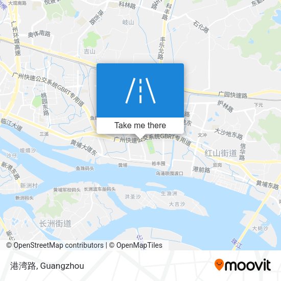 港湾路 map