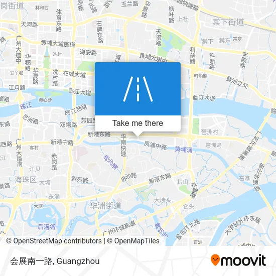 会展南一路 map