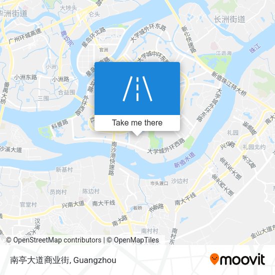 南亭大道商业街 map