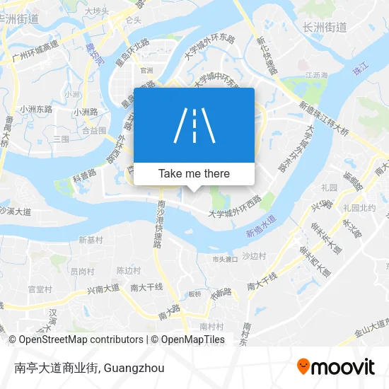 南亭大道商业街 map