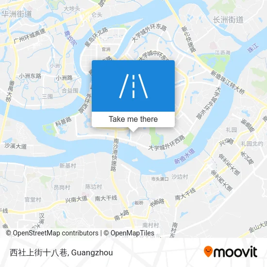 西社上街十八巷 map