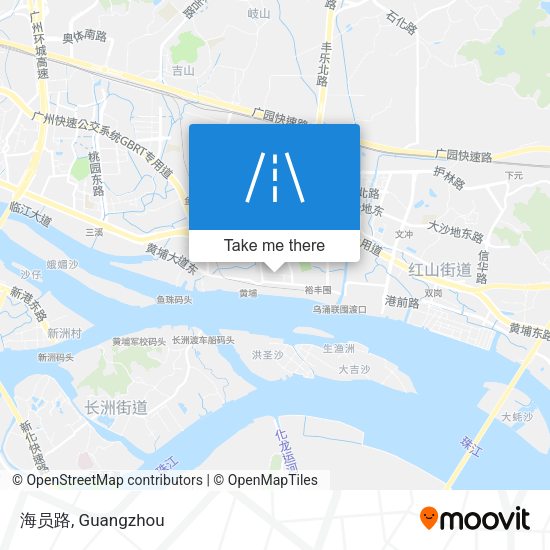 海员路 map