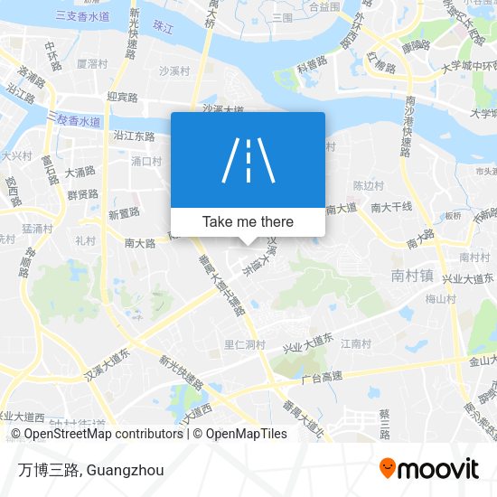 万博三路 map