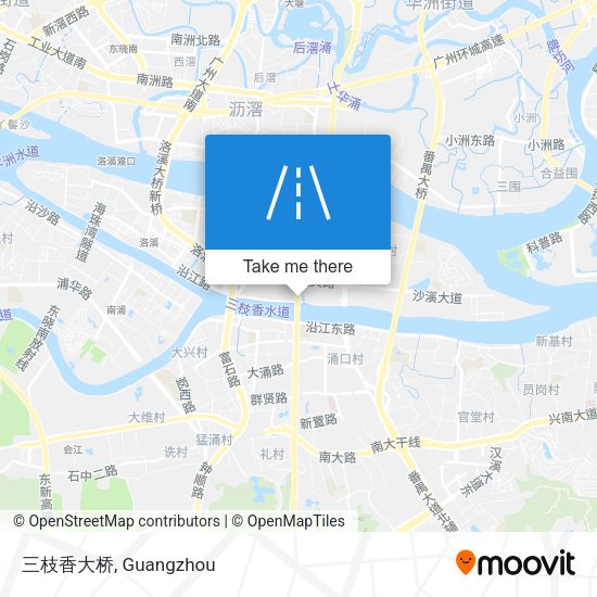 三枝香大桥 map