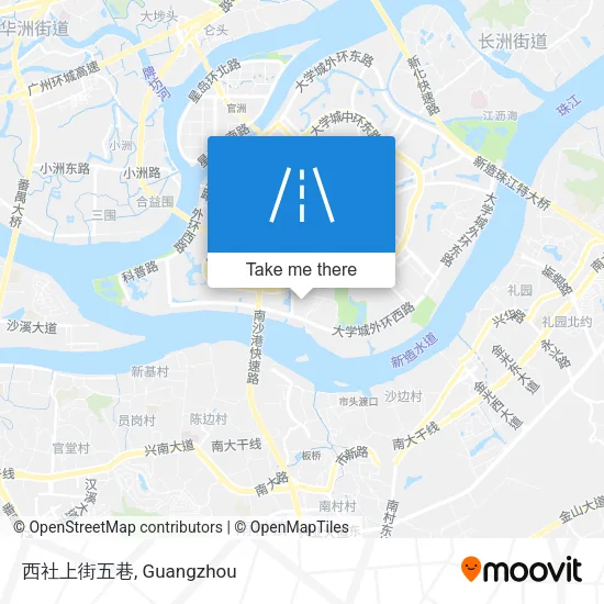西社上街五巷 map