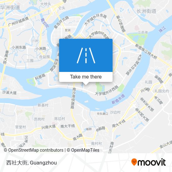 西社大街 map