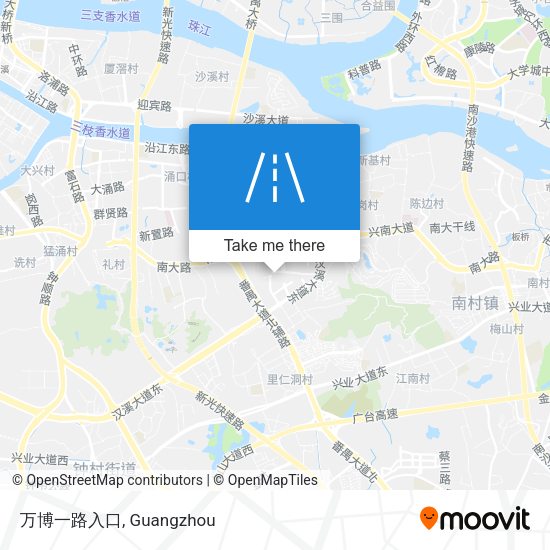 万博一路入口 map