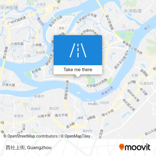 西社上街 map