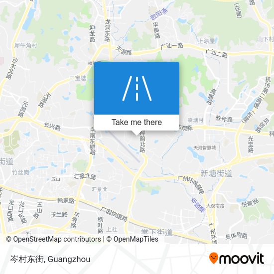 岑村东街 map